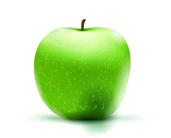Jablko, vektorové ilustrace Stock Vektory