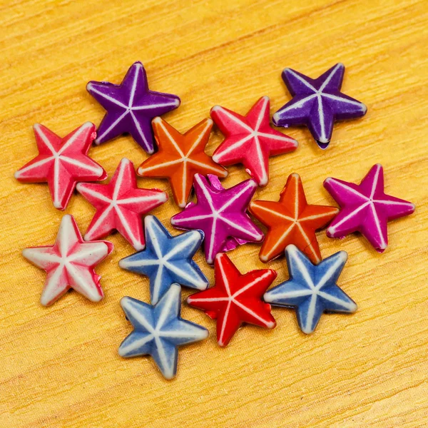 Estrelas cor — Fotografia de Stock