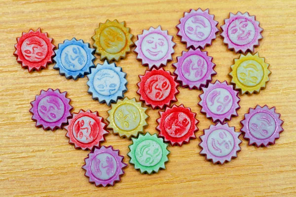 Sun beads color — Stock Photo, Image