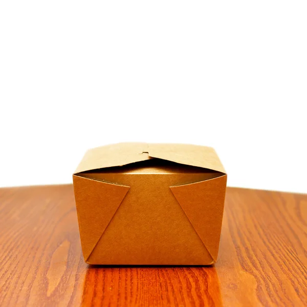 Closed box carton — Stock Photo, Image