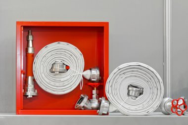 Fire hose equipment clipart