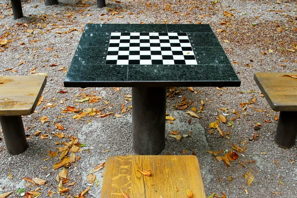 stock image Chess table