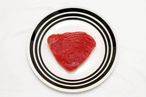 Peça de atum — Fotografia de Stock