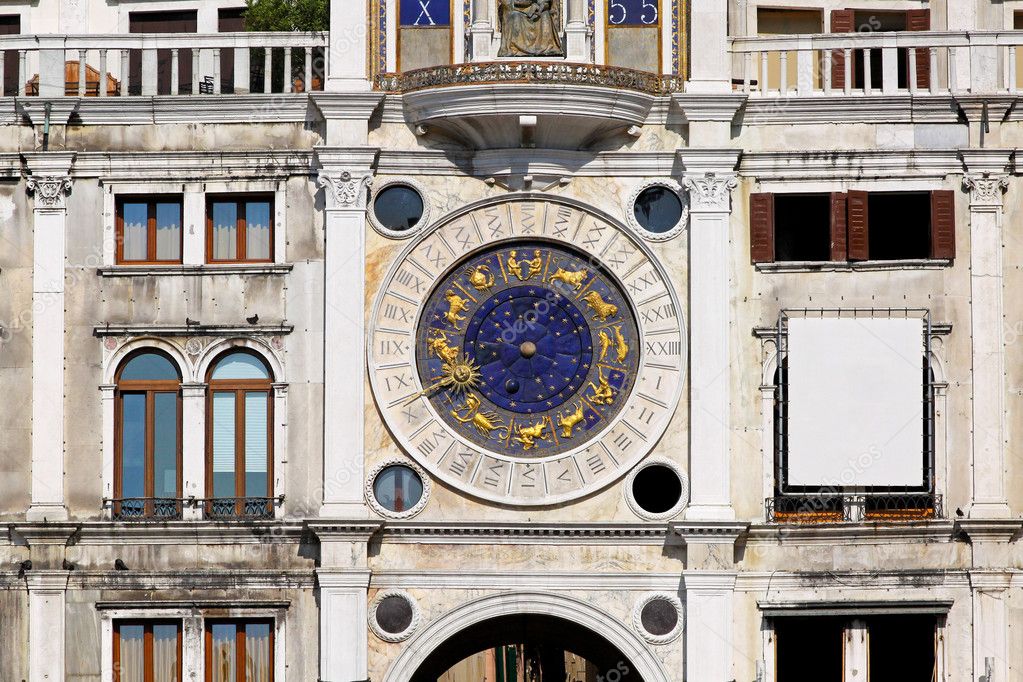 San Marco clocktower — Stock Photo © Baloncici #5692037