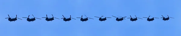 Helicóptero de transporte — Foto de Stock