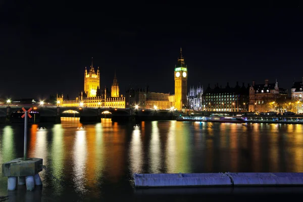 Londres luces de la ciudad — Foto de Stock