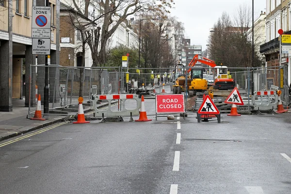 stock image Road works