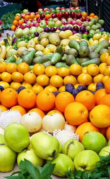Fruit pile Stock Photo