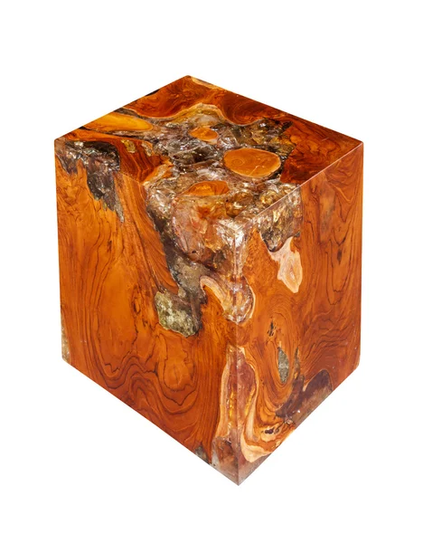 Cubo de madera —  Fotos de Stock