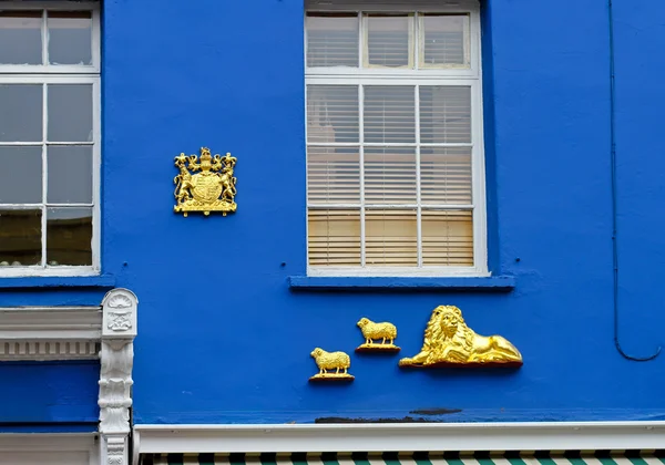Gyllene fasaden ornament — Stockfoto