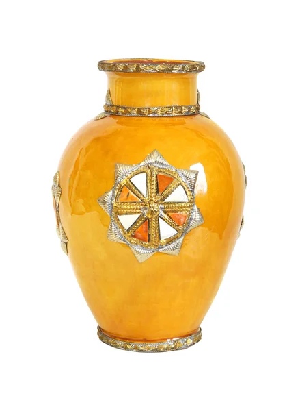 Yellow vase — Stock Photo, Image