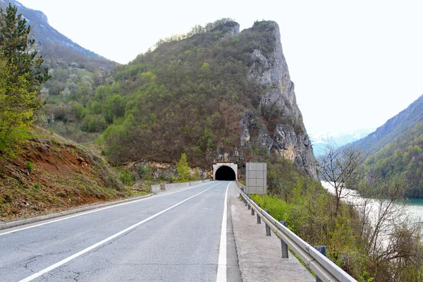 Tunnel stradale — Foto Stock