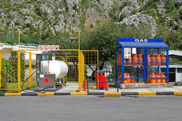 Hogar y auto gas — Foto de Stock