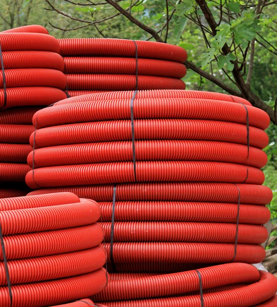 Red coils — Stock Photo, Image
