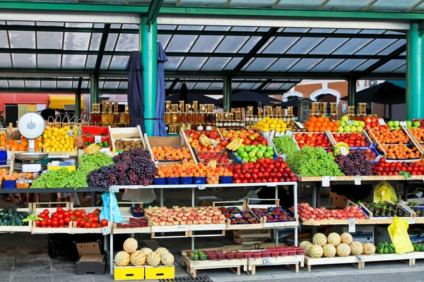 果物市場 — ストック写真