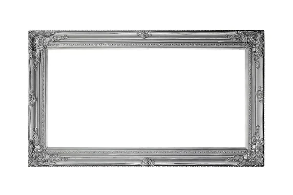 Rámeček stříbrný panorama — Stock fotografie