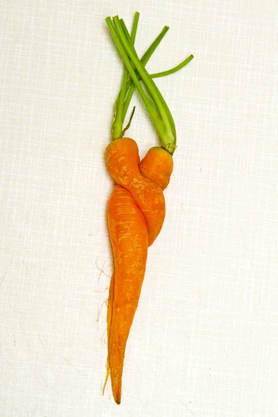 Pasangan wortel — Stok Foto