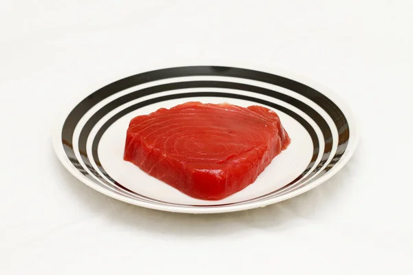 Bife de atum fresco — Fotografia de Stock