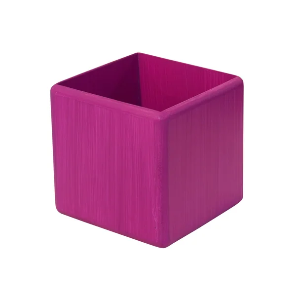 粉红色的盒子 — 图库照片