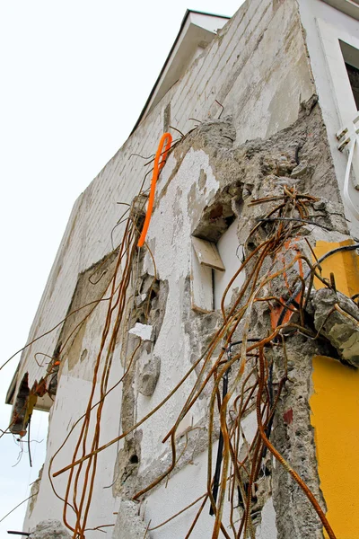Beton z trzęsienia ziemi — Zdjęcie stockowe