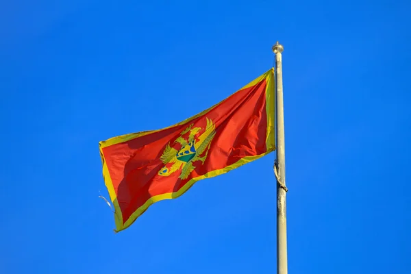Montenegro flag — Stock Photo, Image