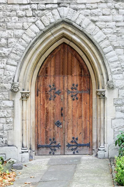 Puerta de la iglesia — Foto de Stock