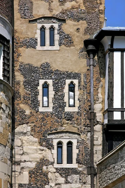 Detalhe da torre, Torre de Londres — Fotografia de Stock