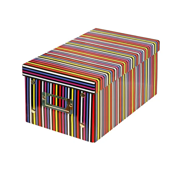 Stripe box — Stock Photo, Image