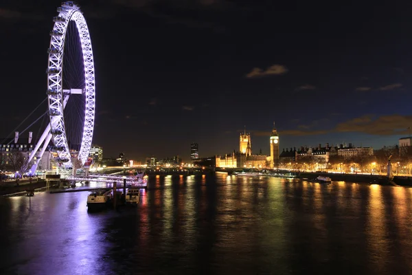 Roda olho de Londres — Fotografia de Stock