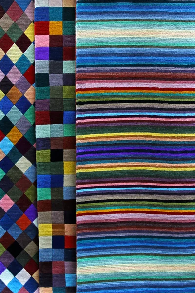 彩色地毯 — 图库照片