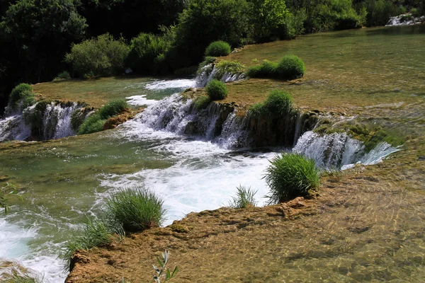 Kaskaden von Wasserfällen — Stockfoto