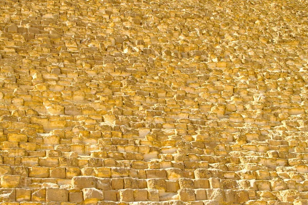 Great pyramide wall — Stock Photo, Image