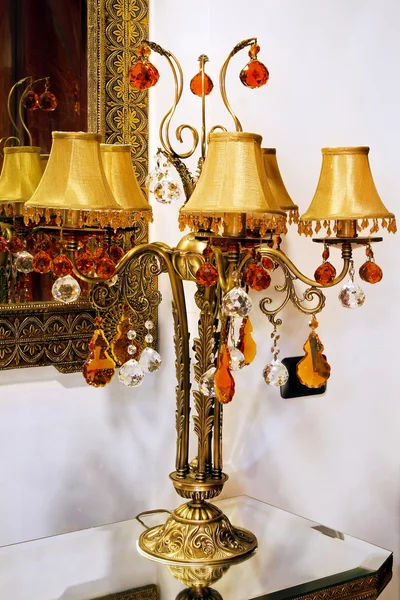 Lampada in ottone — Foto Stock