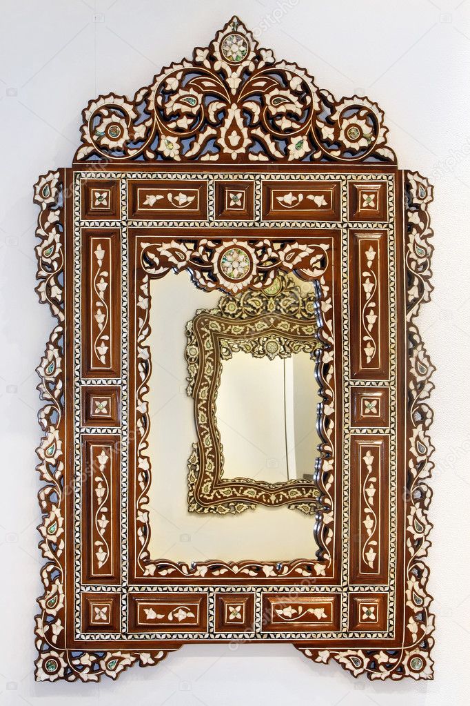 Moroccan Mirror Stock Photo By, Moroccan Style Mirror Gold