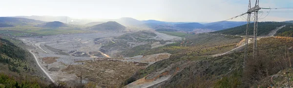 Minas de carvão Pljevlja — Fotografia de Stock