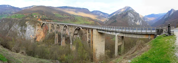 Djurdjevica Tara bridge — Stock Photo, Image
