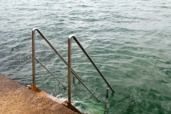 Stairs to sea — Stock Photo, Image
