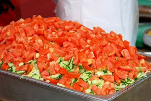 Choped tomato — Stock Photo, Image
