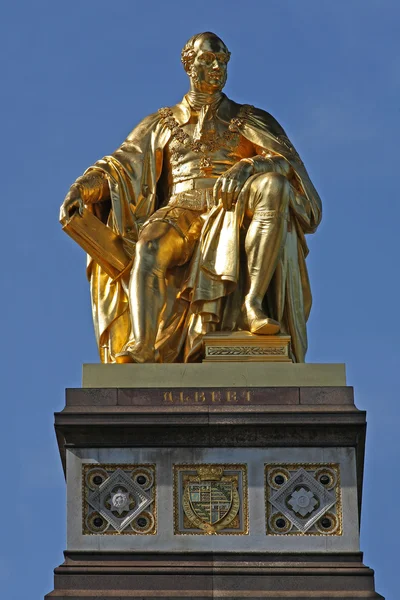 Statua del principe Alberto — Foto Stock