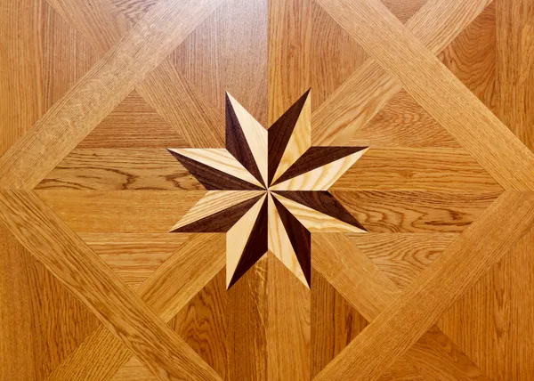 Estrela de madeira — Fotografia de Stock