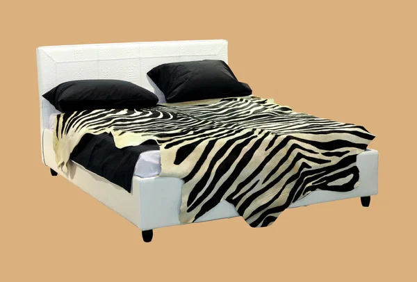 Zebra säng — Stockfoto