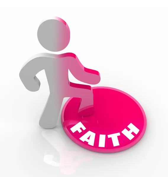 信仰 - 神はあなたの心を満たすように変更 — ストック写真
