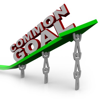 Common Goal - Team of Lift Growth Arrow clipart