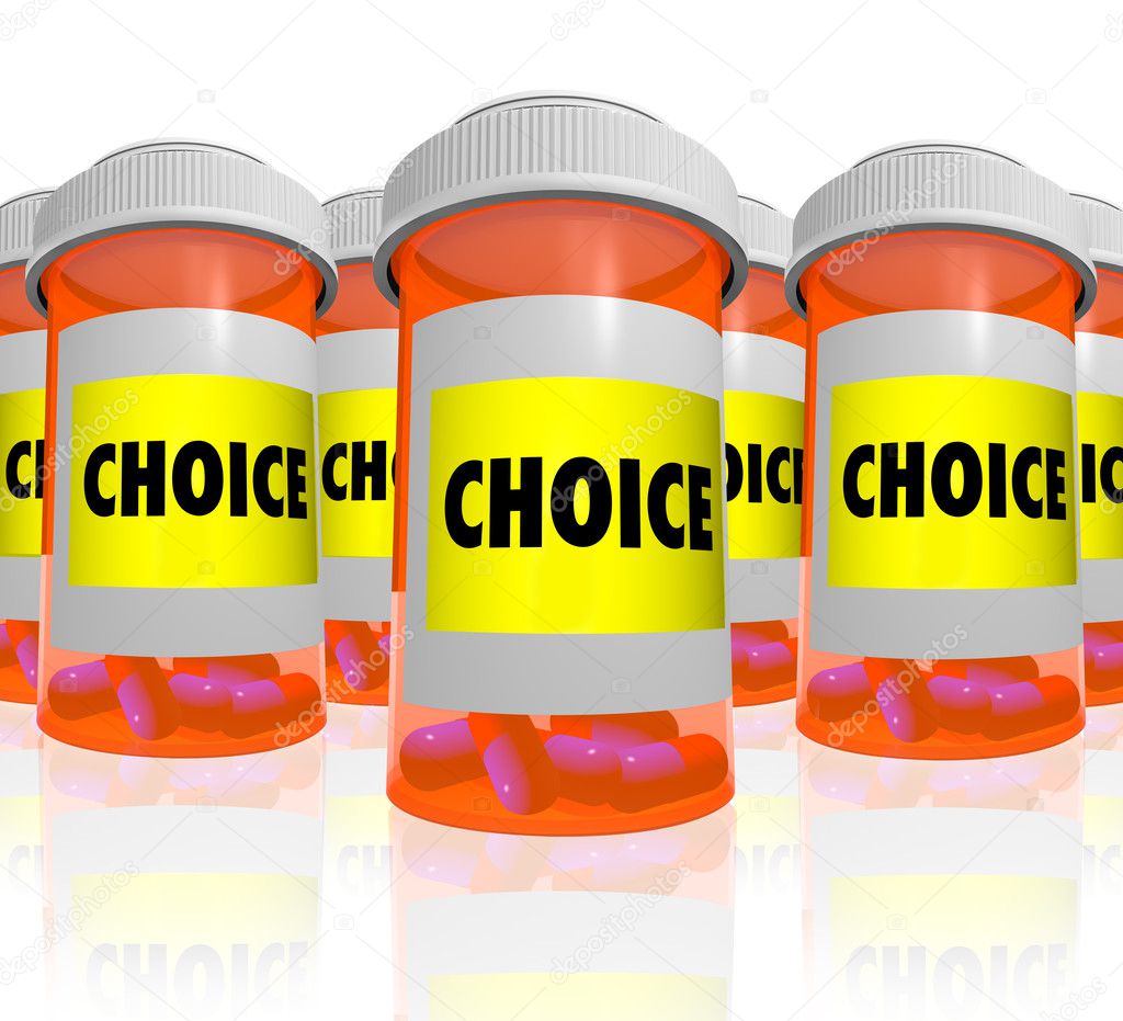 Choice - Choose from Many Prescription Bottles