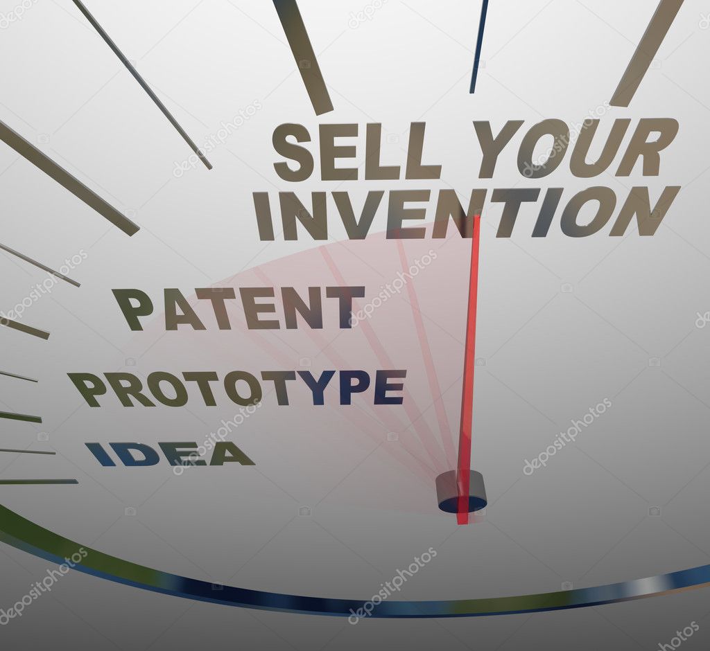 Sell Your Invention Words on Speedometer Steps for Inventing
