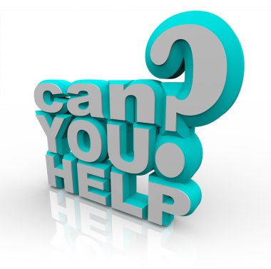 Can You Help Plea for Financial Volunteer Support clipart