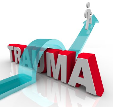 Getting Over Trauma - Therapy and Rehabilitation Conquer Problem clipart