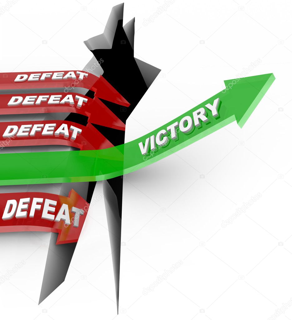 Victory Over Defeat One Successful Arrow Rises to Win