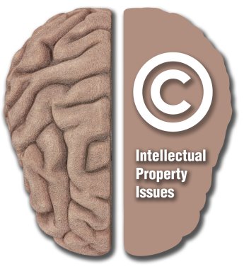 Intellectual Property IP asset copyright clipart