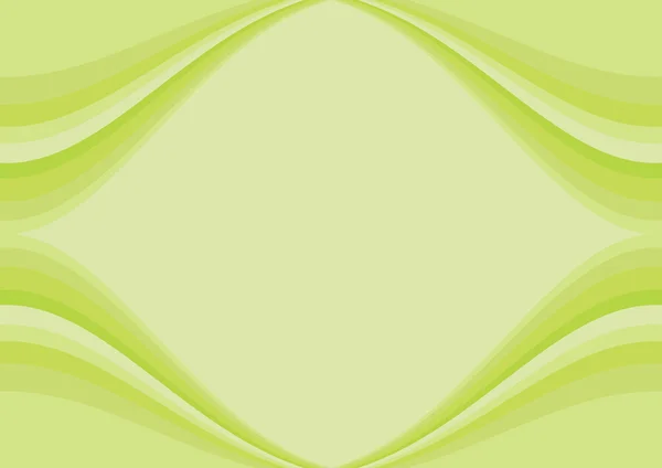 Vektor grön ram — Stock vektor